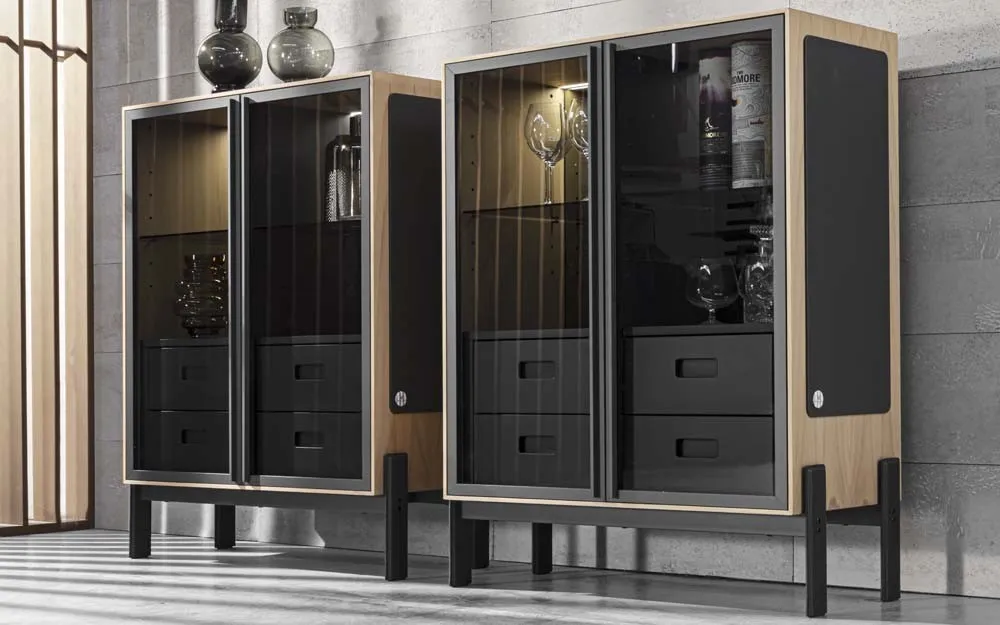 Meroni&Colzani Gaeta Cupboard