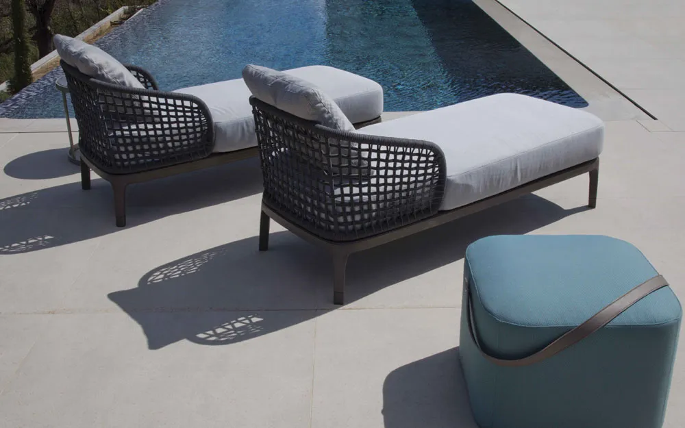Meroni&Colzani Lungotevere Chaise Longue