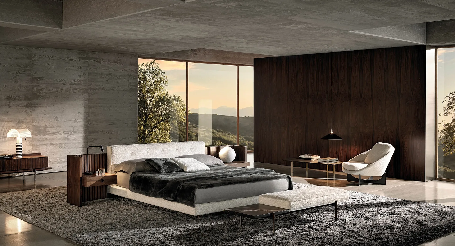 Minotti Brasilia Bed