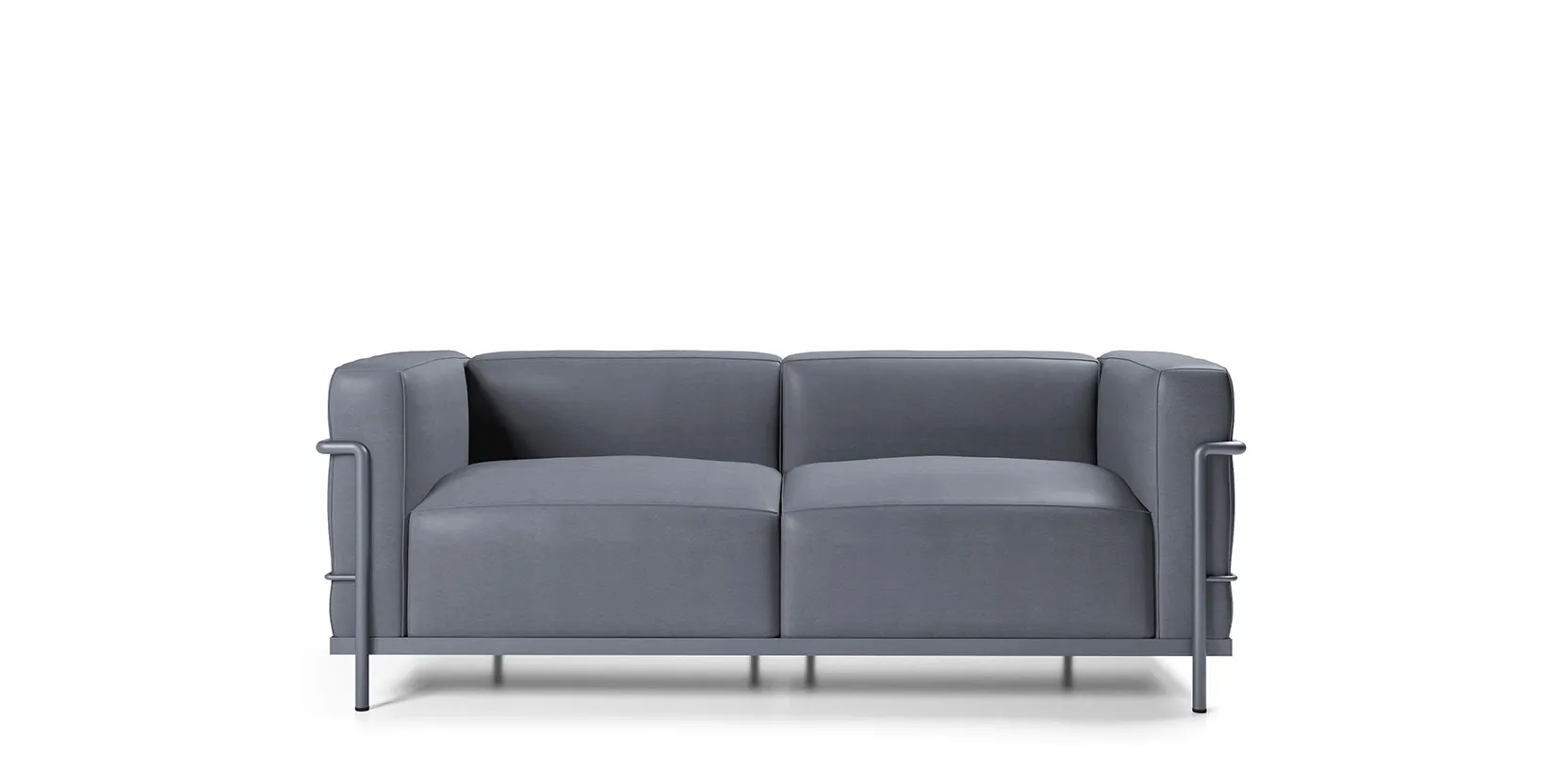 Cassina 3 Fauteuil Grand Confort, grand modèle, deux places, durable