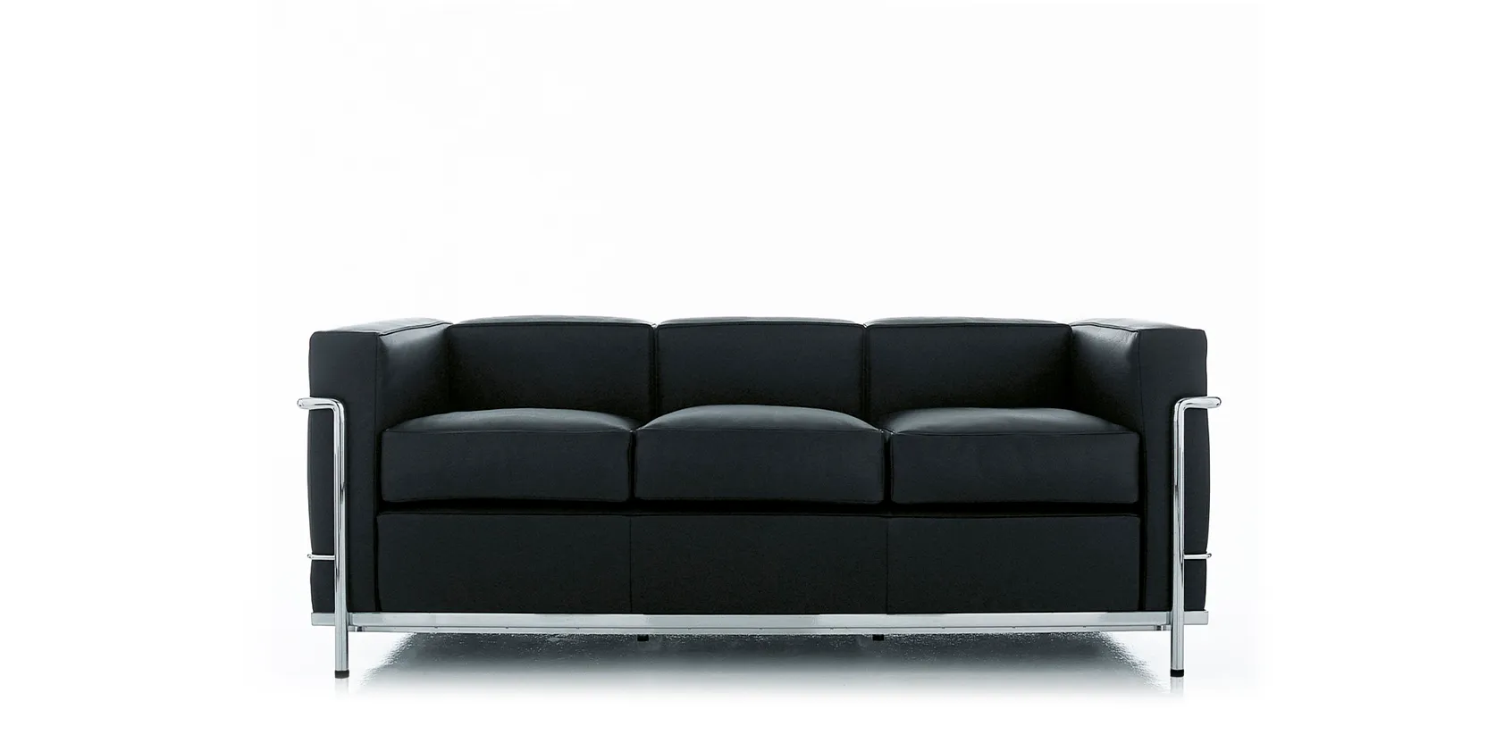 Cassina 2 Fauteuil Grand Confort, petit modèle, trois places