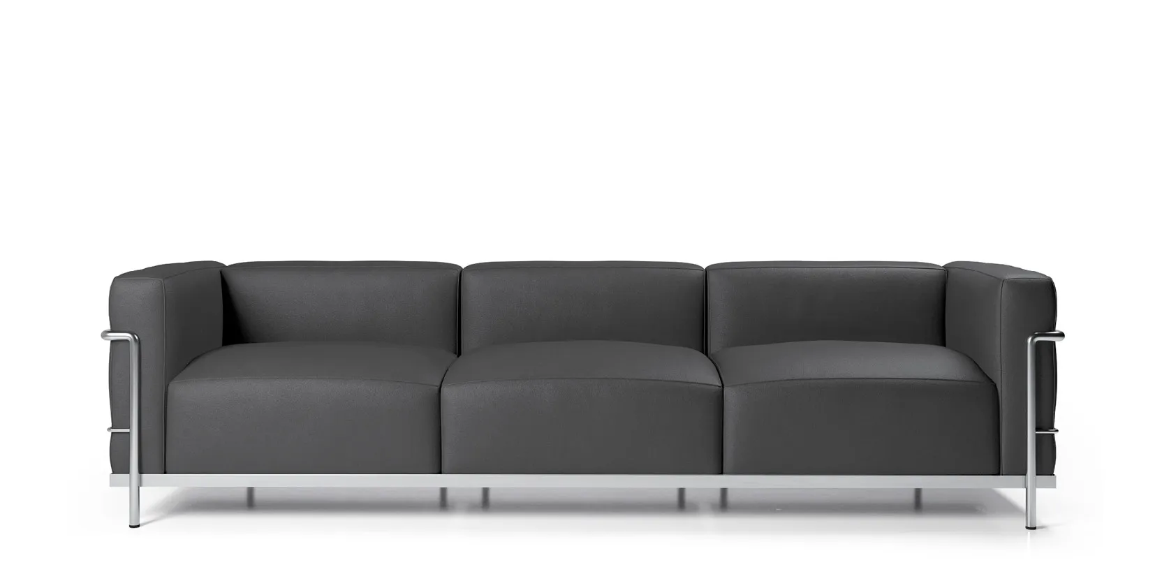 Cassina 3 Fauteuil Grand Confort, grand modèle, trois places