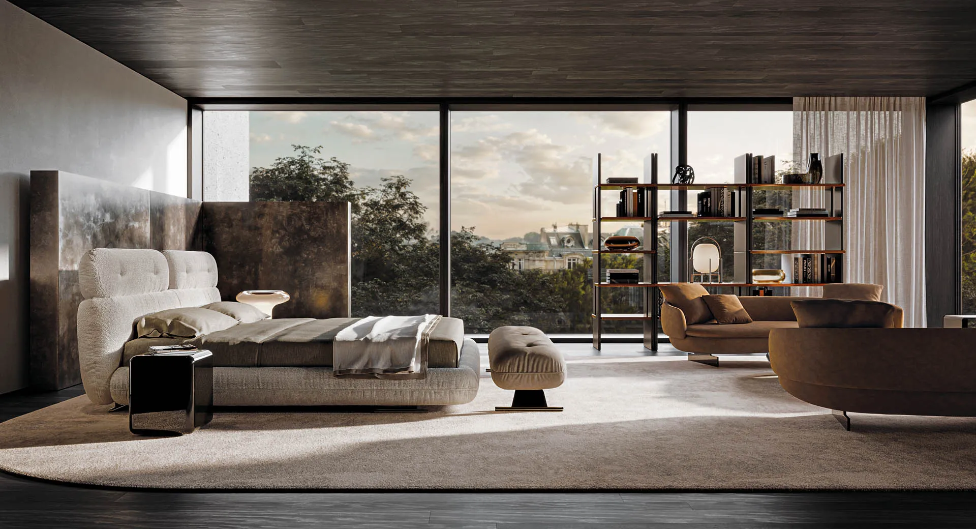 Minotti Libra Bed