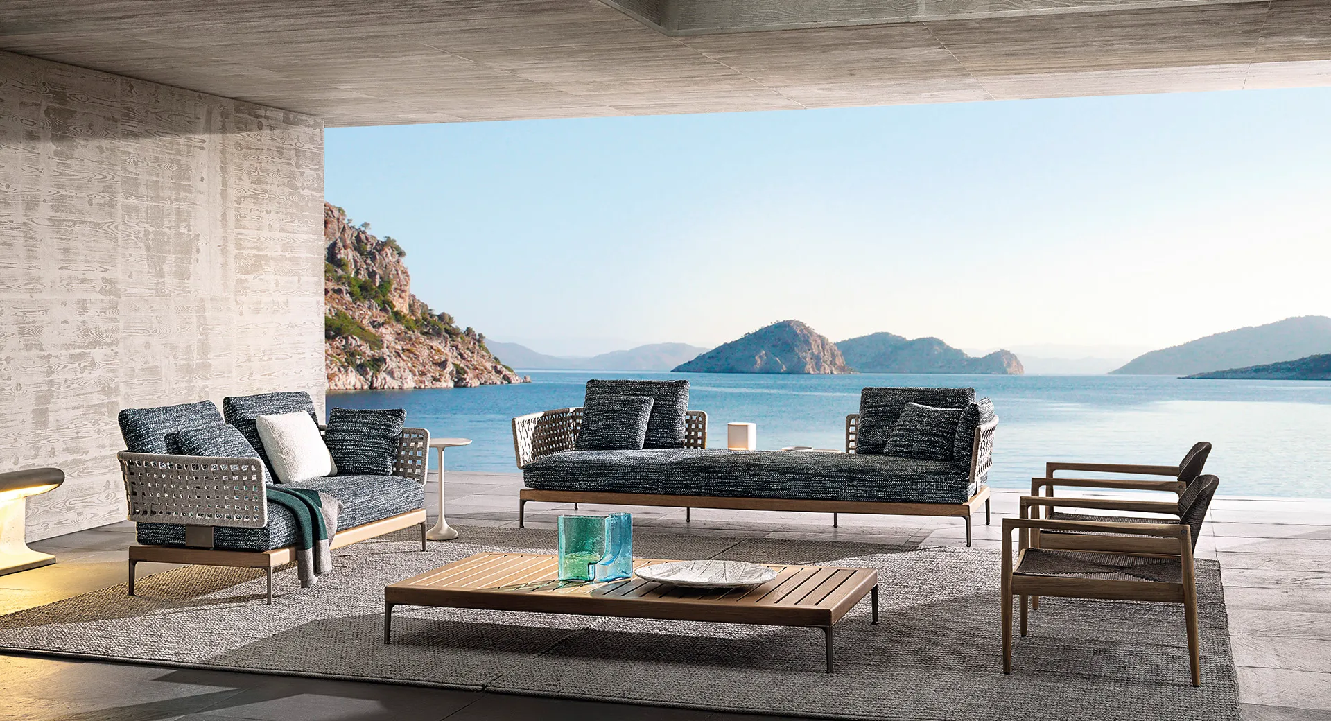 Minotti Patio Teak