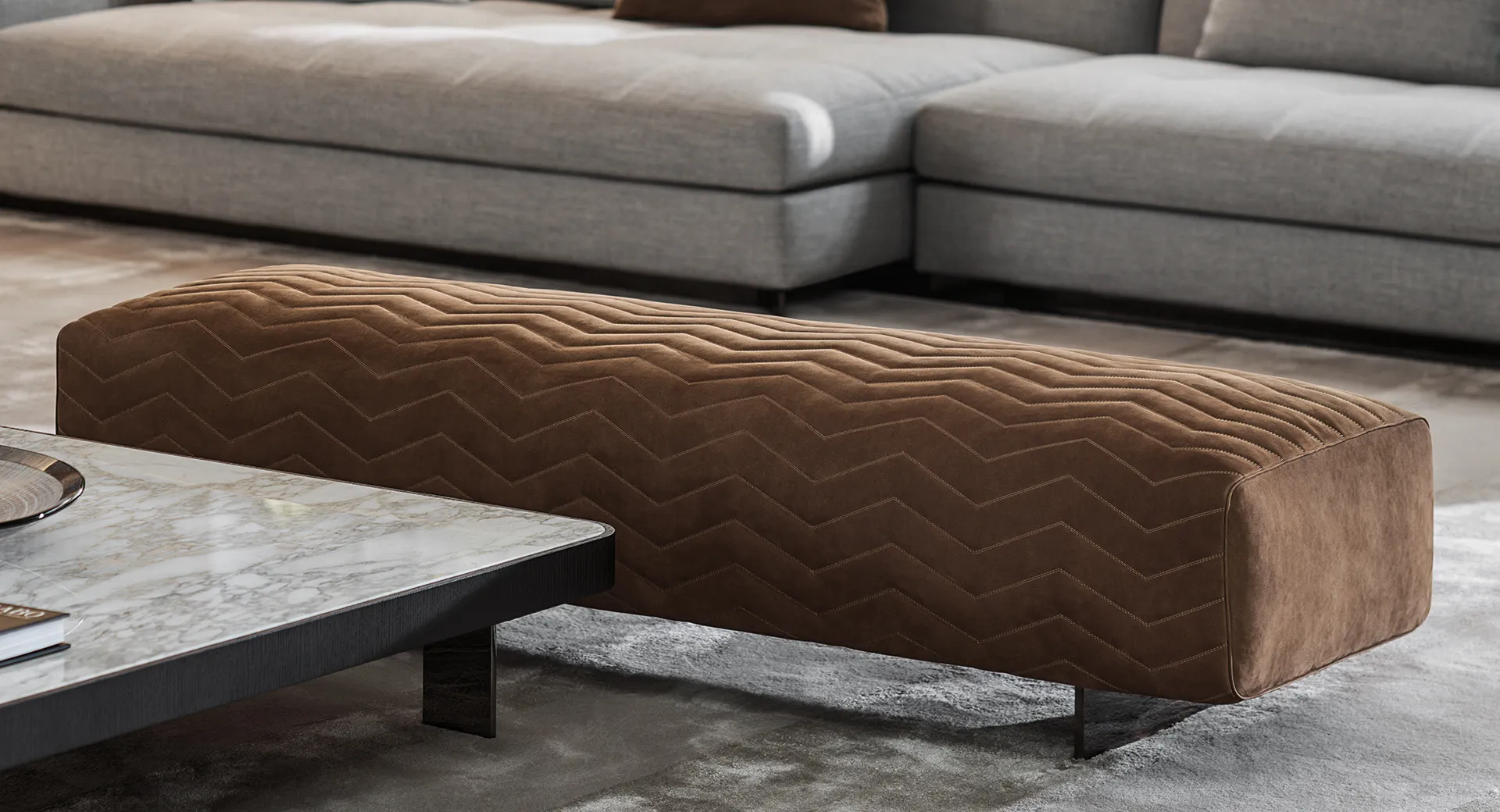 Minotti Quincy Chevron