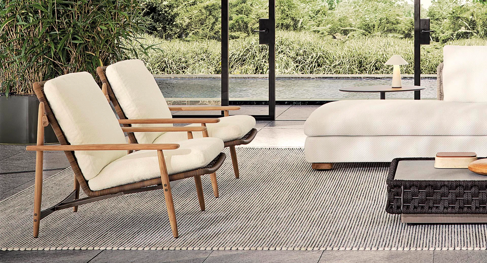 Minotti Trio Outdoor