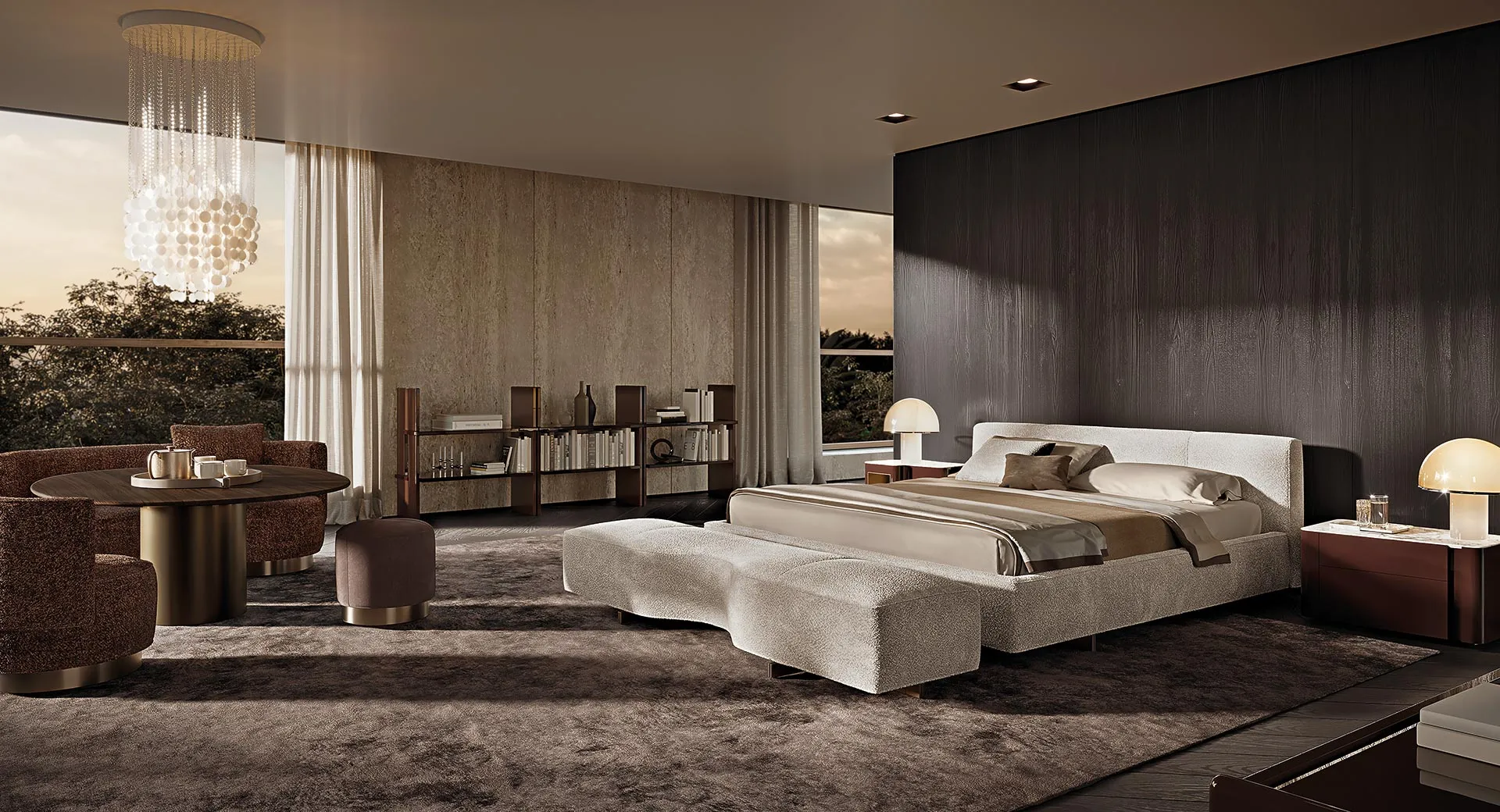 Minotti Yves Bed